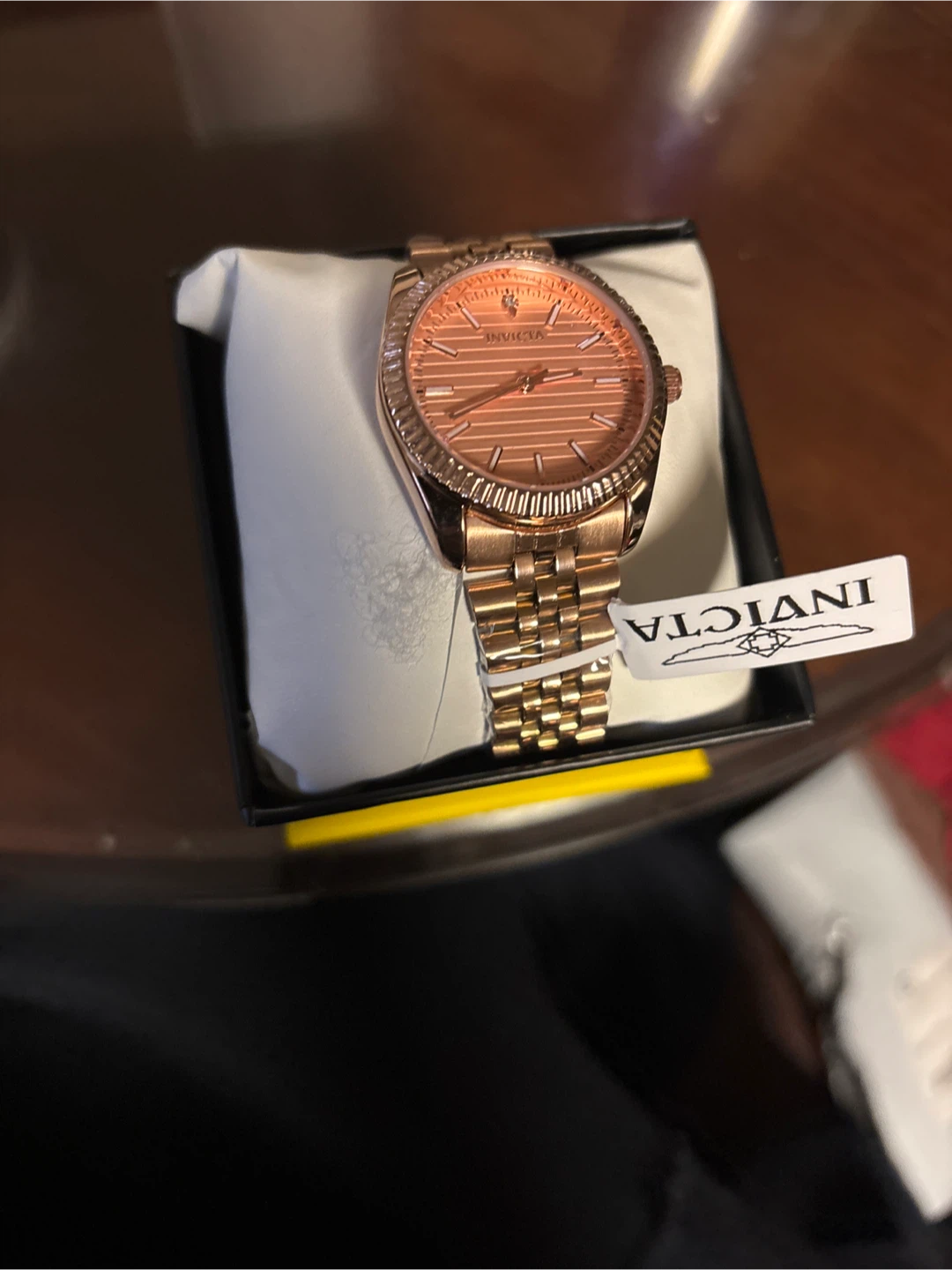 Invicta Rose Gold Tone Watch