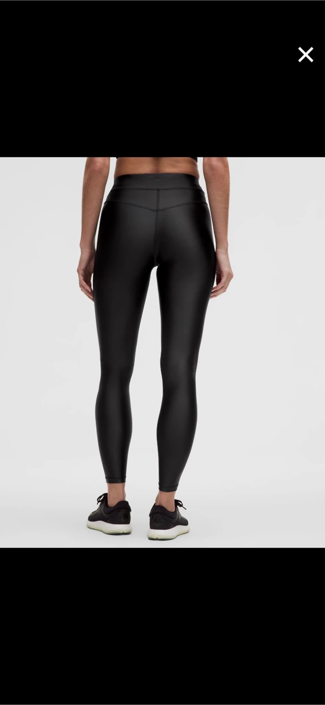 Lululemon Black Satin Shine Leggings - photo 2
