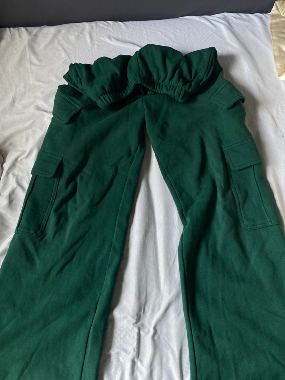 GARAGE Green Cargo Sweatpants - photo 2