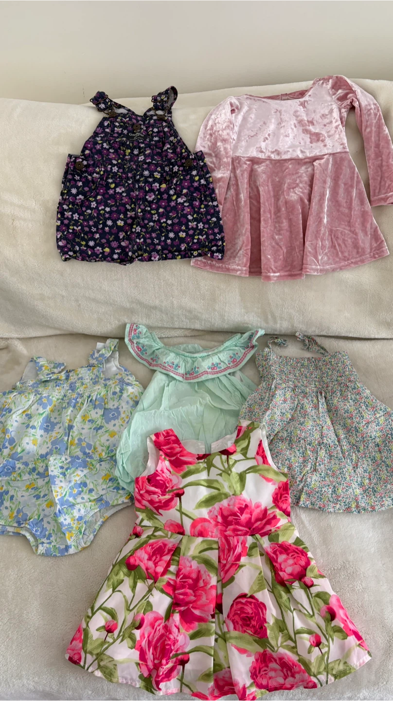 Girls' 12-18 months DRESSES Clothing Bundle - photo 2