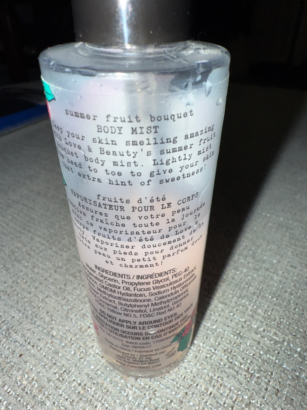 Love & Beauty by Forever 21 Body Mist. - photo 4