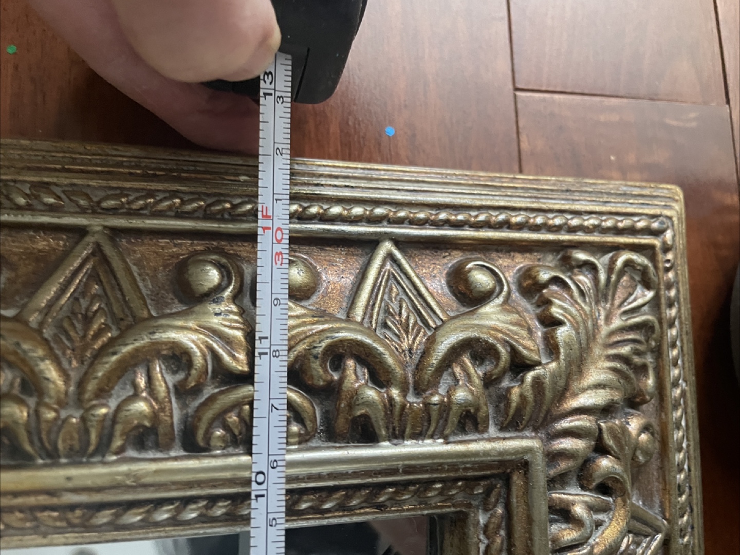 Ornate Square Mirror - photo 2