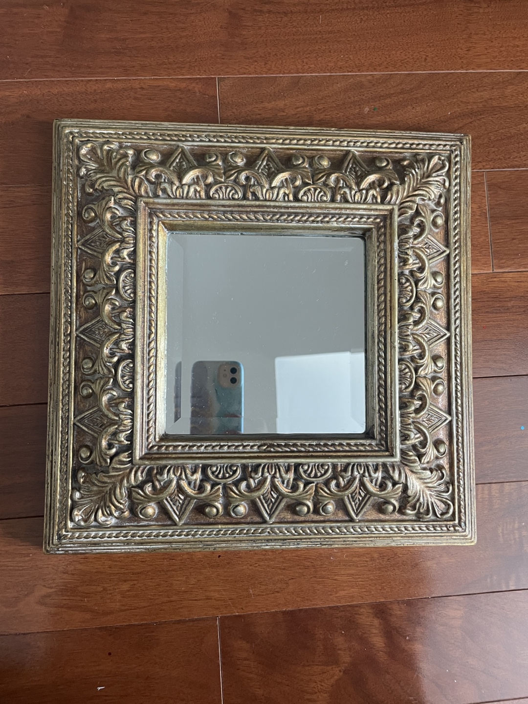 Ornate Square Mirror