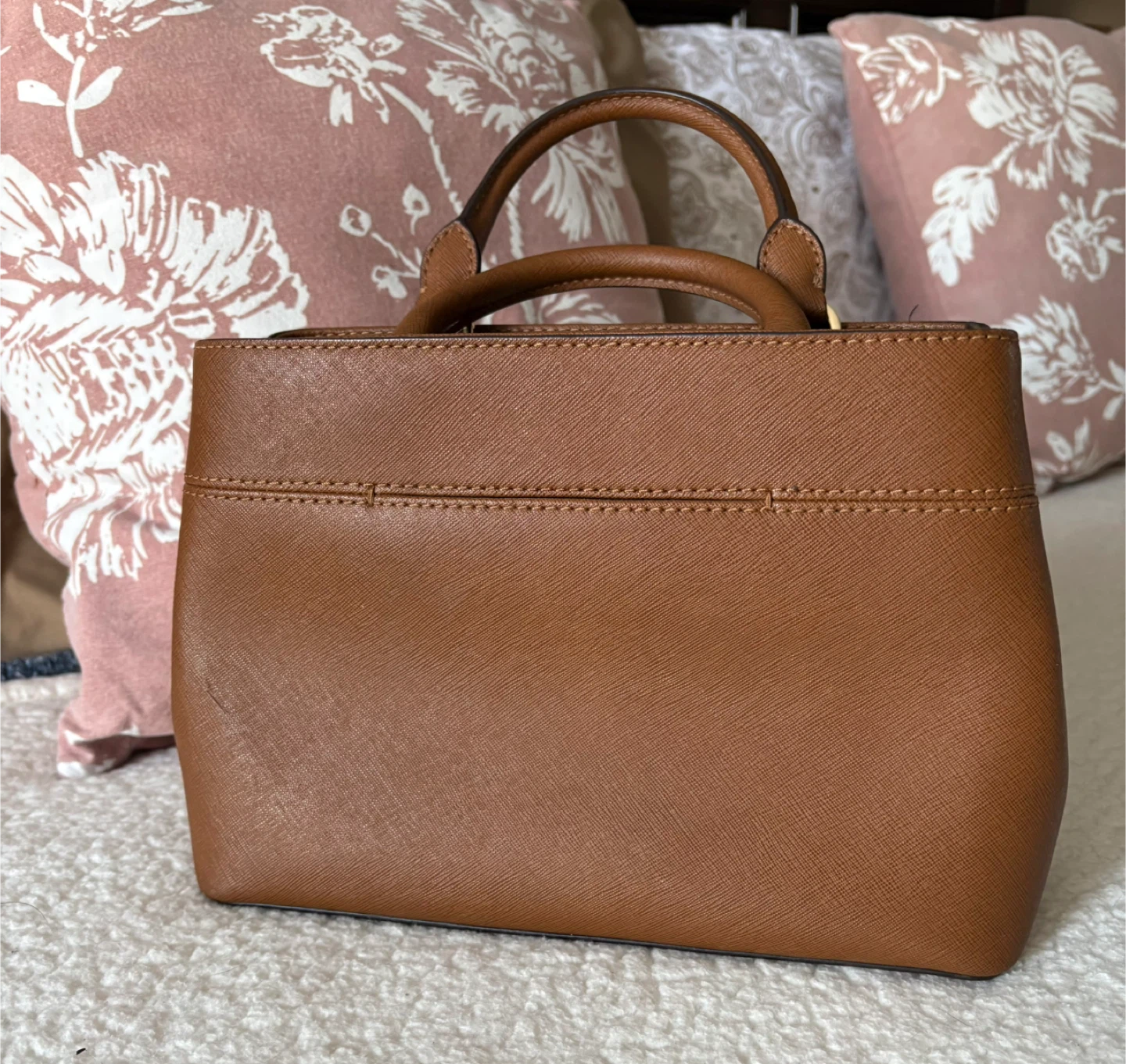 Michael Kors Brown Leather Satchel Handbag - photo 3