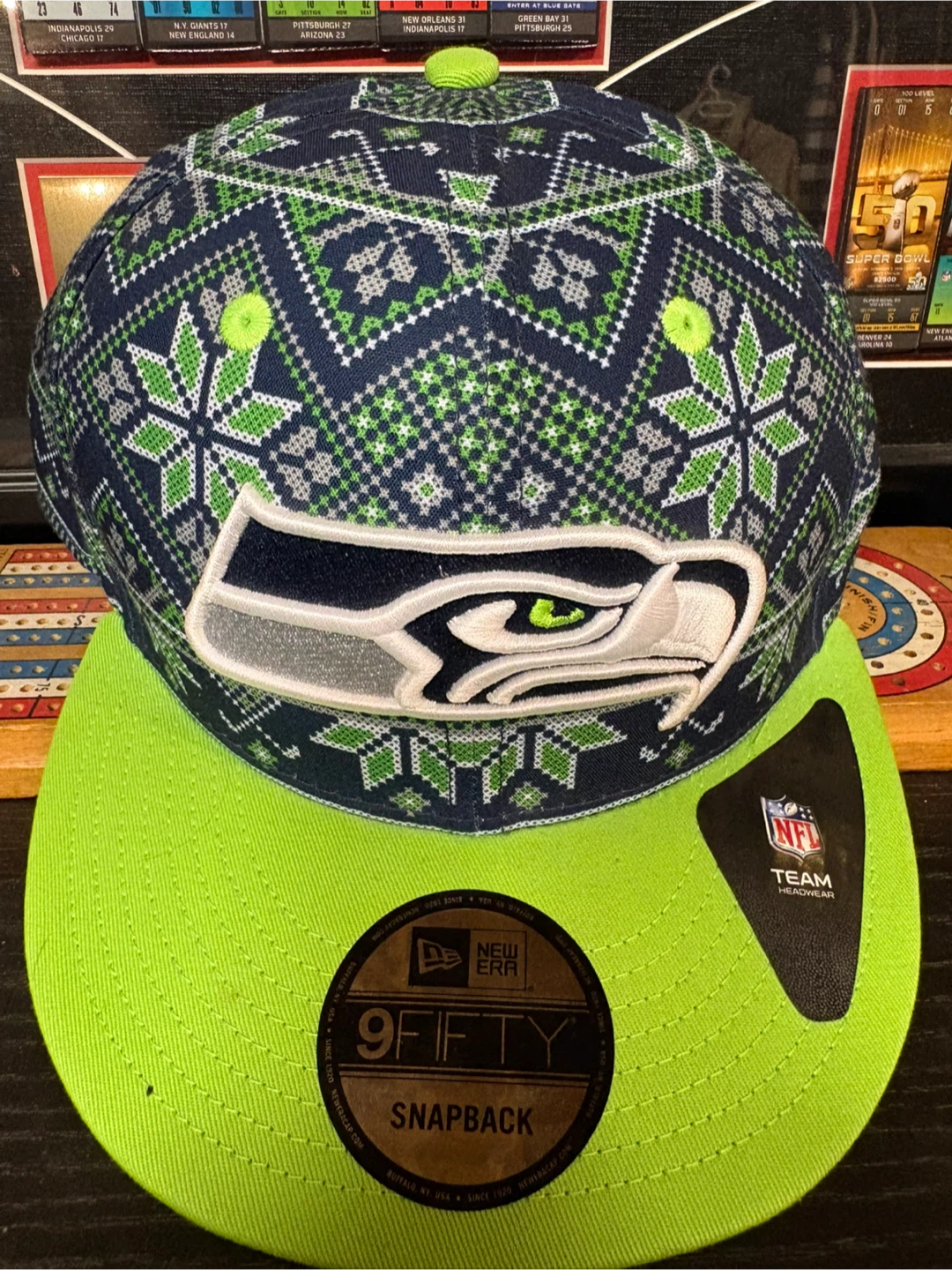 New Era Seattle Seahawks 9FIFTY Snapback Hat