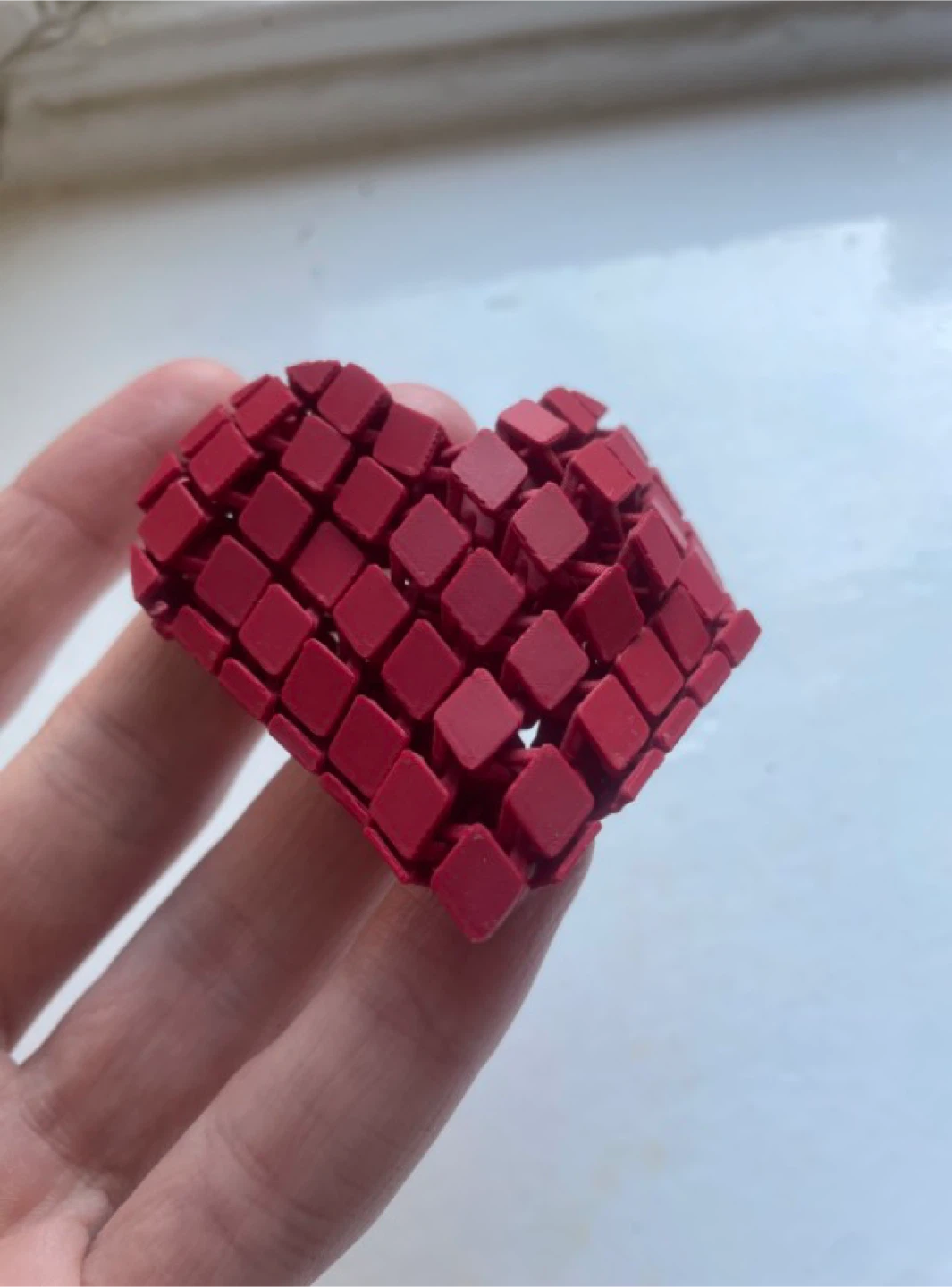 Red Heart Fidget Toy - photo 2