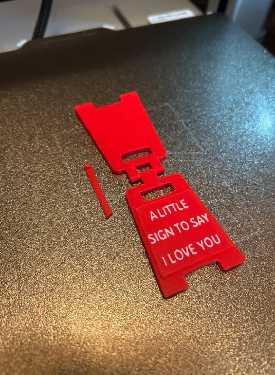A Little Sign To Say I Love You - Novelty Sign - photo 3
