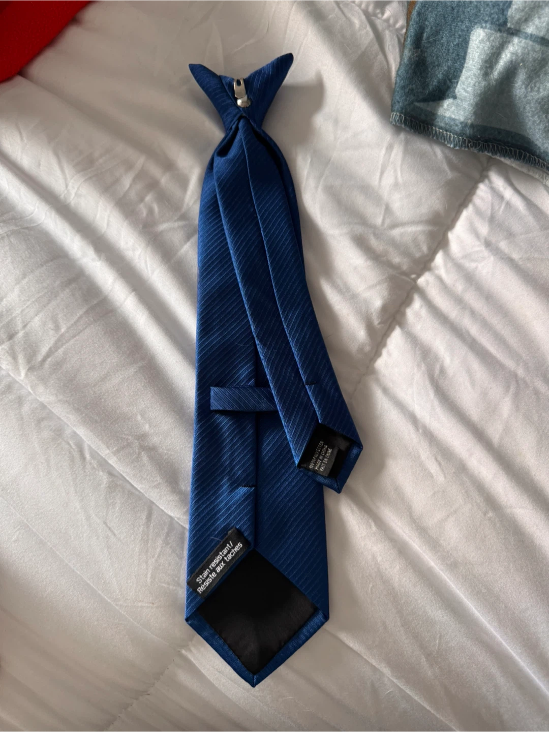 Blue Clip-On Tie - photo 2