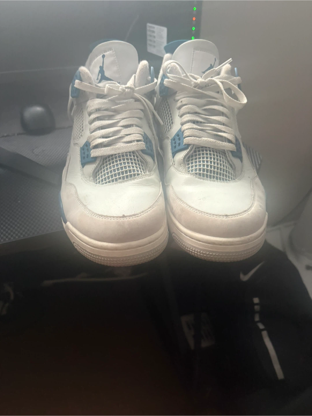 Used Nike Air Jordan 4 Retro Military Blue - photo 2