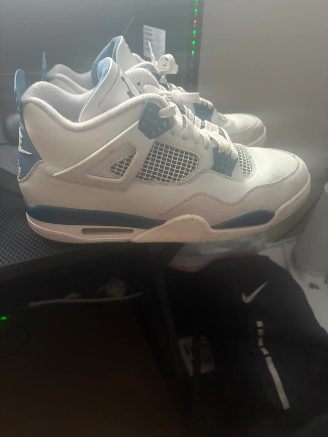 Used Nike Air Jordan 4 Retro Military Blue
