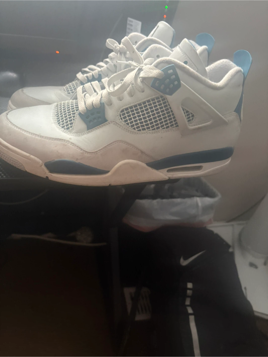 Used Nike Air Jordan 4 Retro Military Blue - photo 3