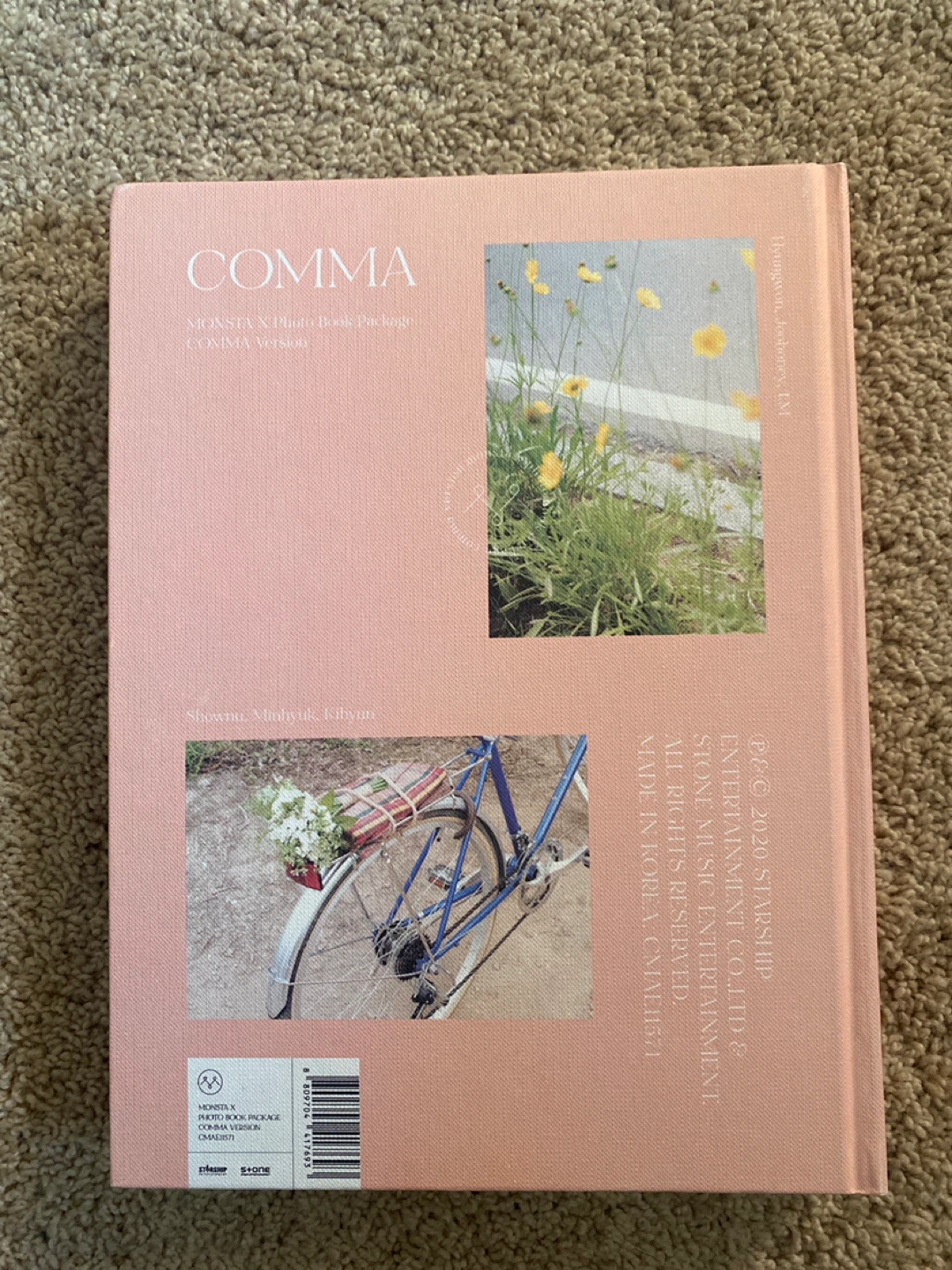 MONSTA X COMMA Photo Book Package August 2020 - photo 3