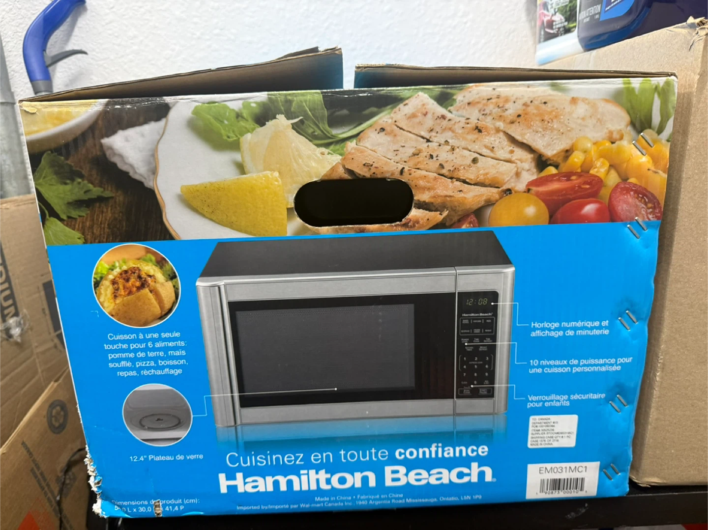 Hamilton Beach Microwave Oven 1.1 Cu.ft Capacity - photo 3