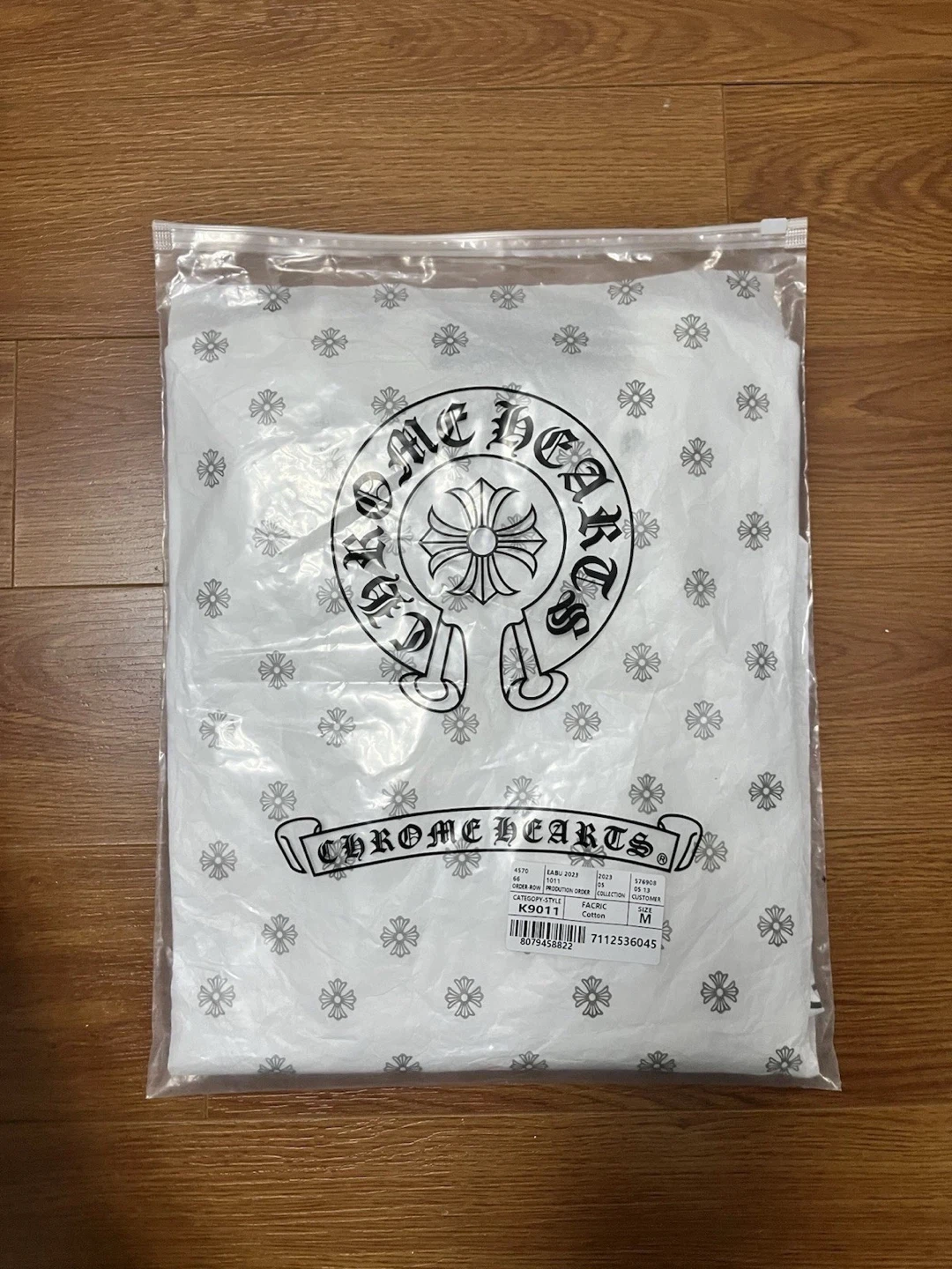 Chrome Hearts Long Sleeve Shirt - White, Size M