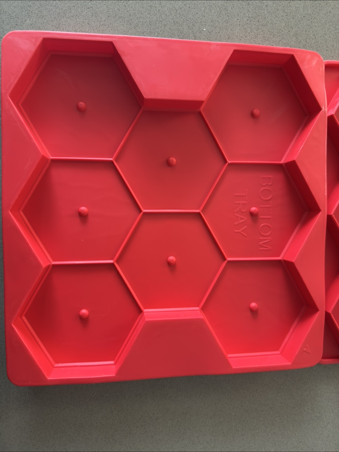 Shape + Store Hexagonal Food Freezer Tray - photo 4