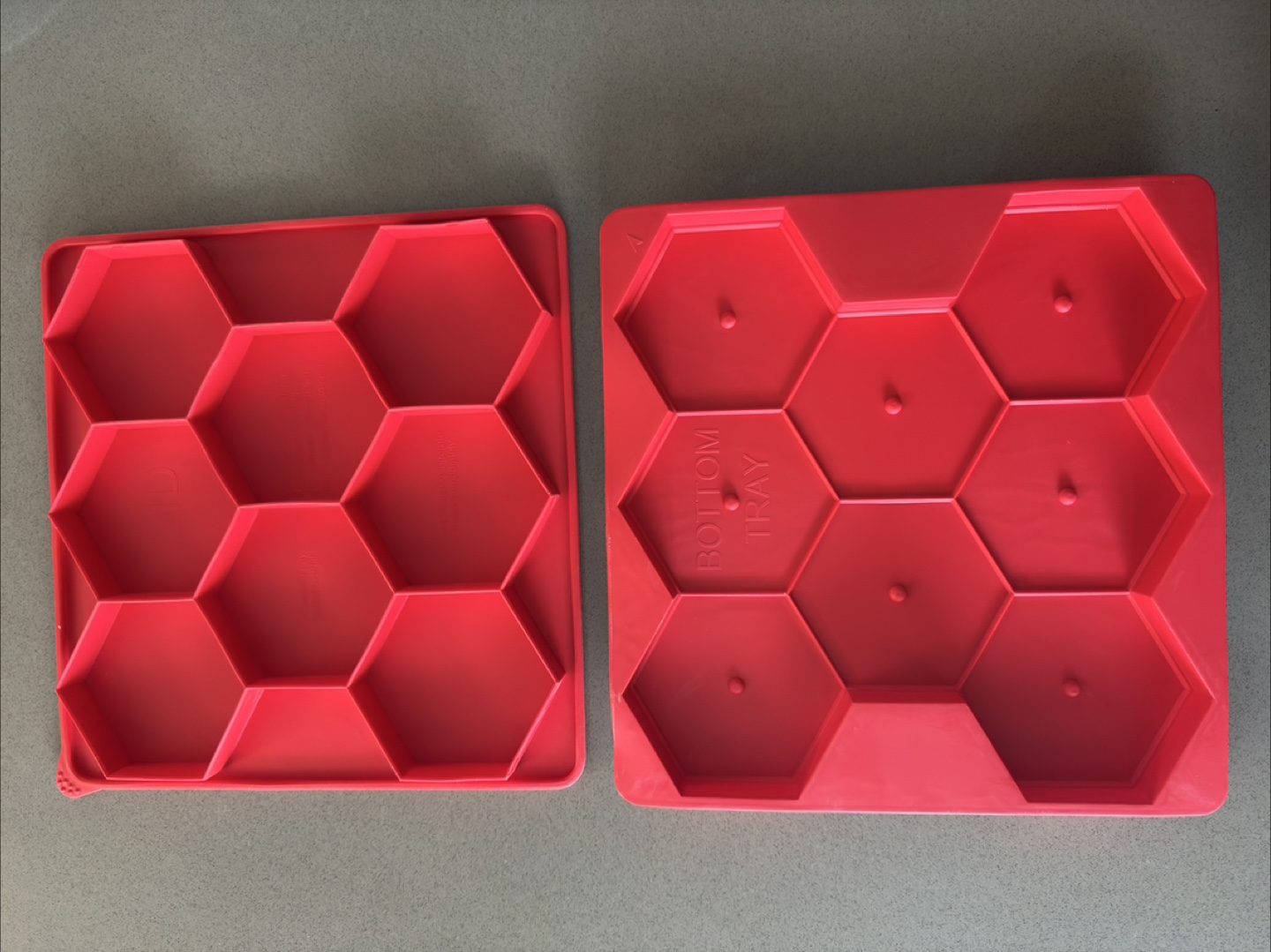 Shape + Store Hexagonal Food Freezer Tray - photo 5