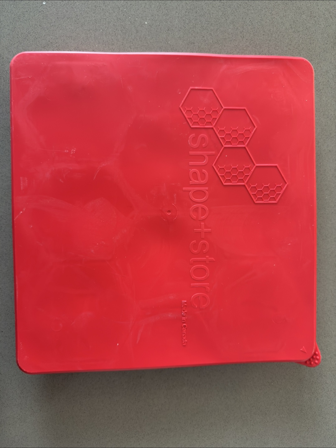 Shape + Store Hexagonal Food Freezer Tray