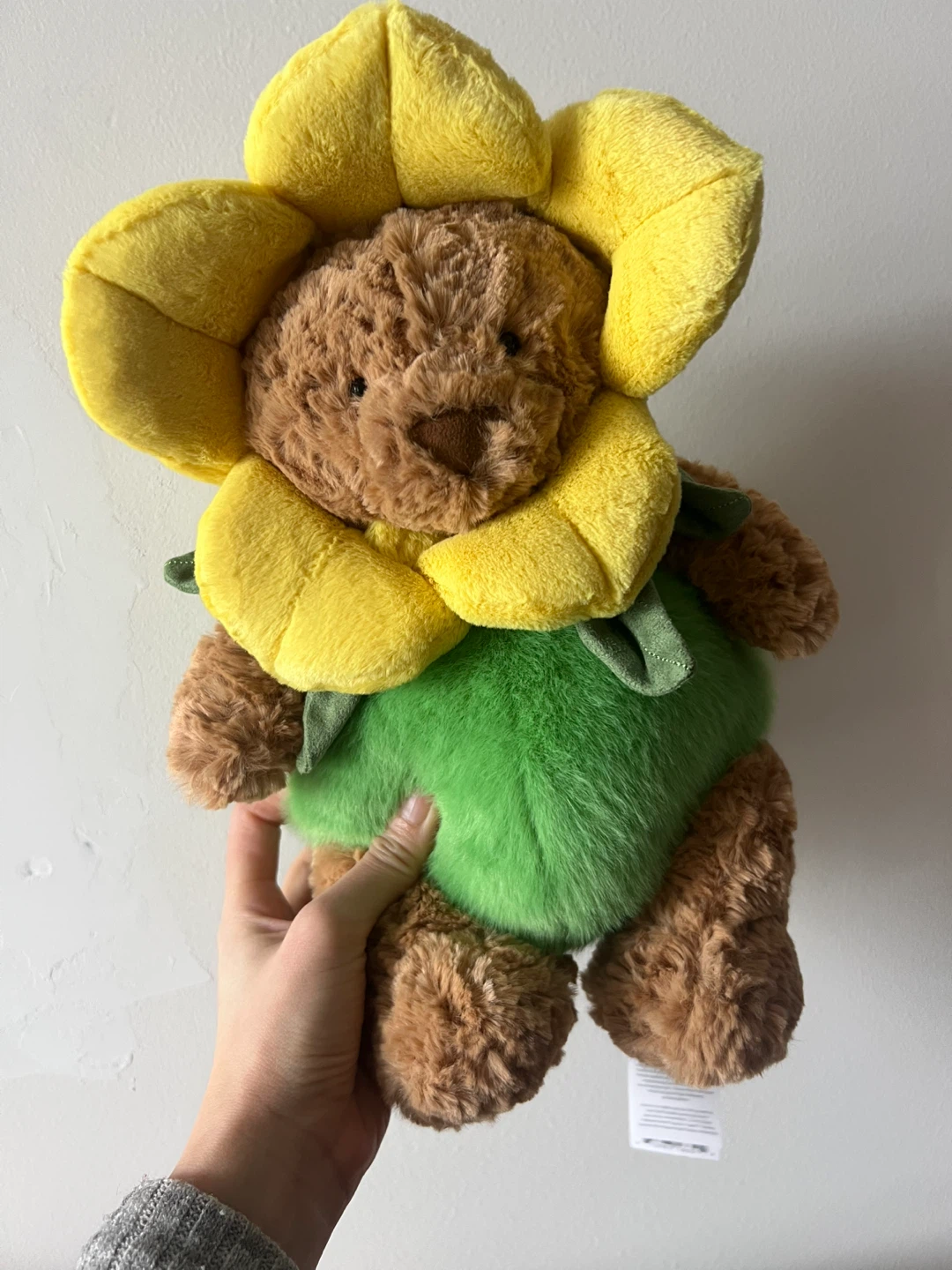 Jellycat Bartholomew Bear Daffodil Outfit