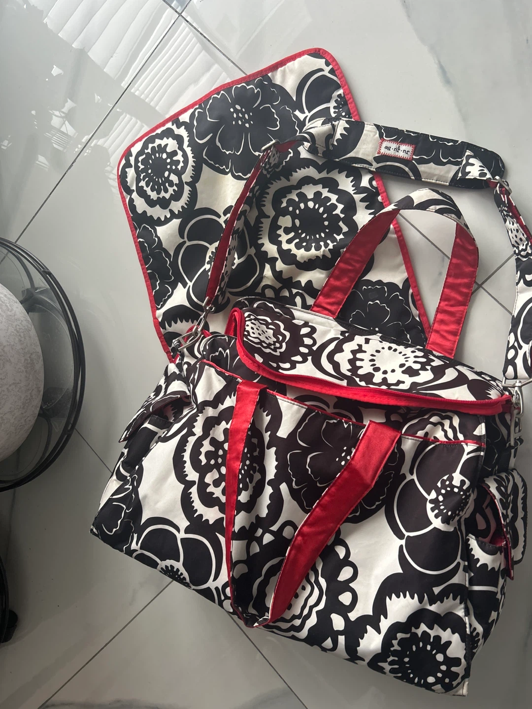 Ju-Ju-Be Diaper Bag Set with Changing Pad