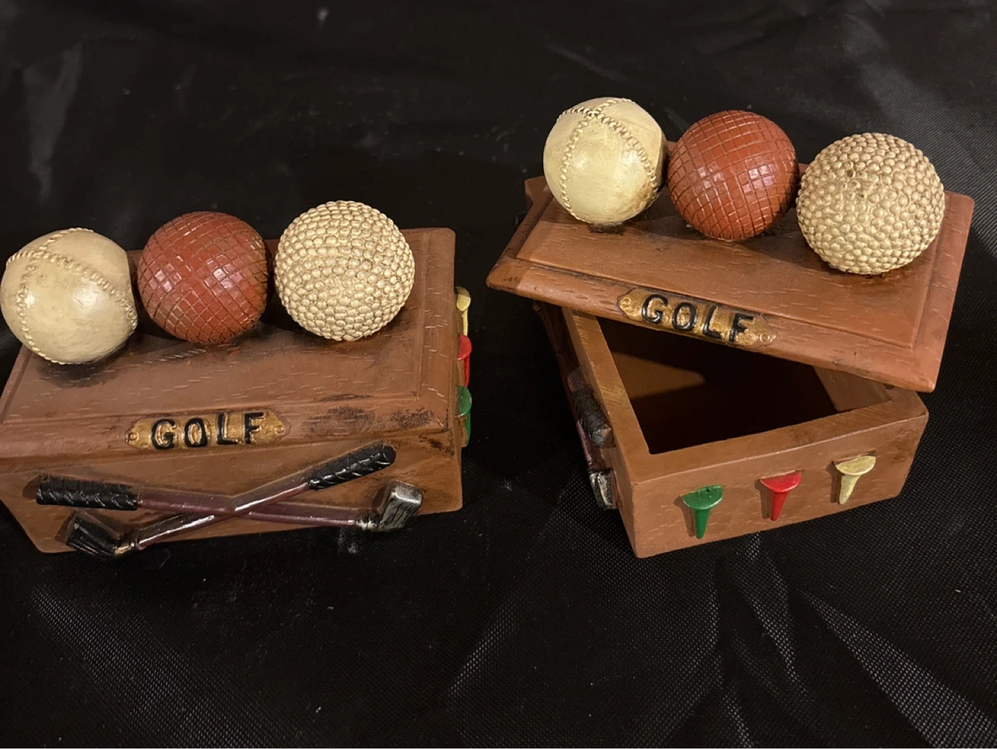 Decorative Golf Ball Holder Box - photo 2