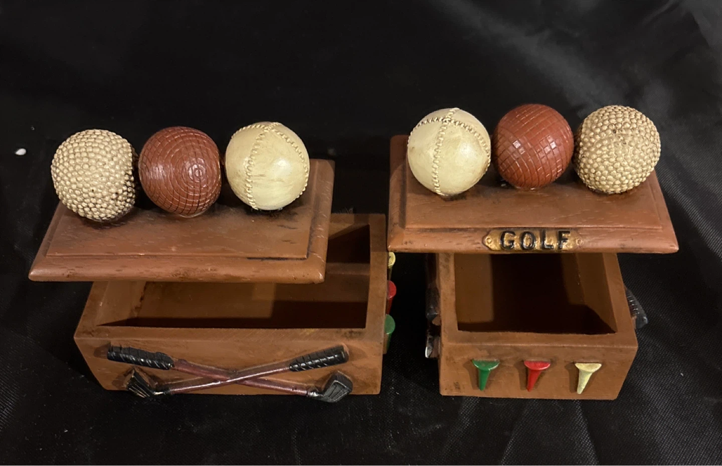 Decorative Golf Ball Holder Box - photo 4