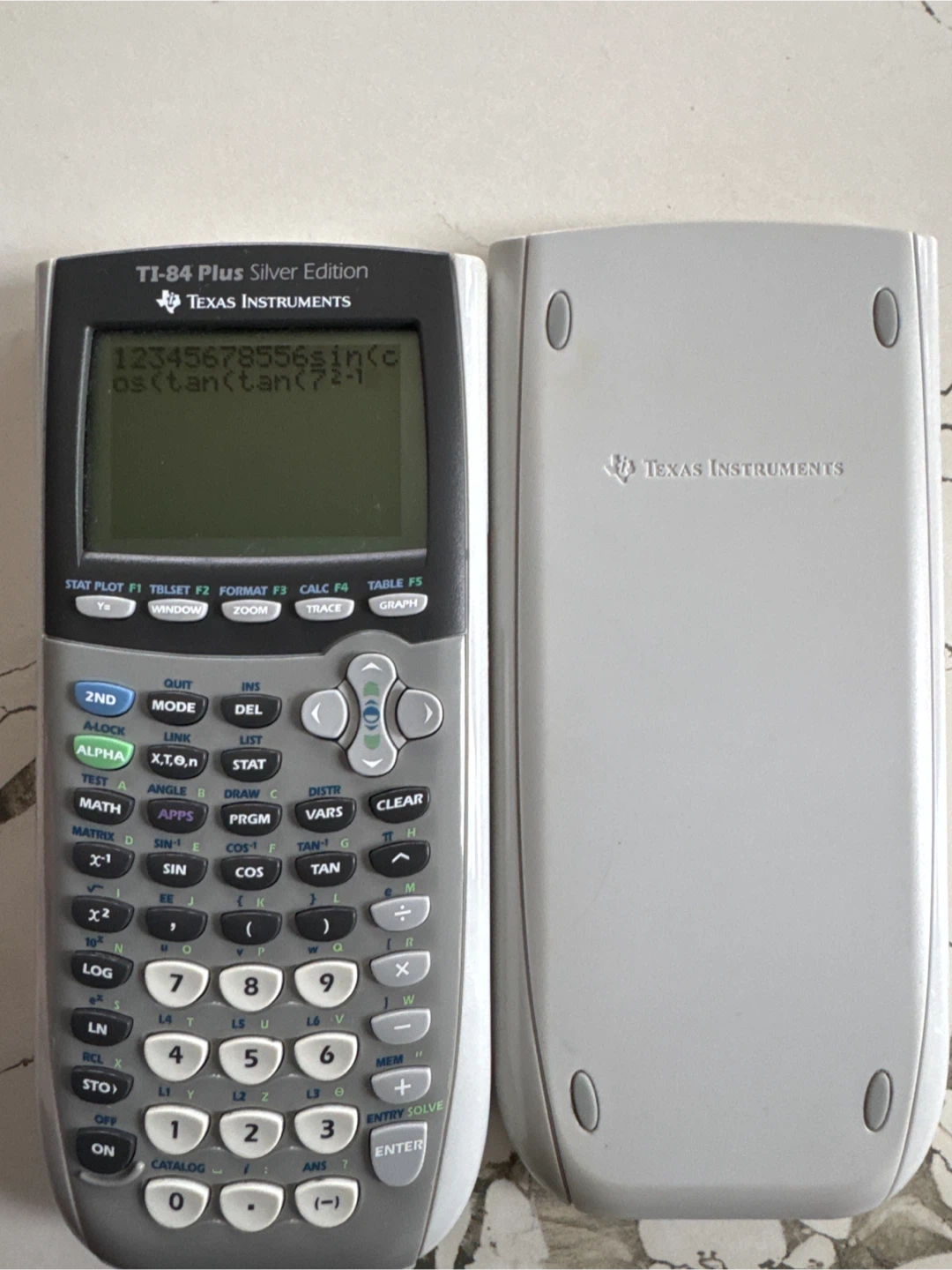 Texas Instruments TI-84 Plus Silver Edition Calculator