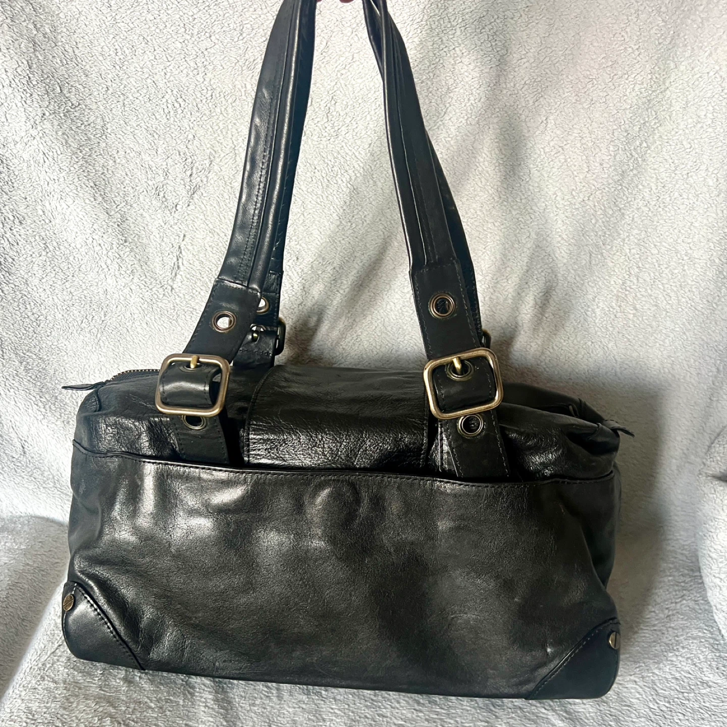 Chloé Black Leather Satchel Handbag - photo 3