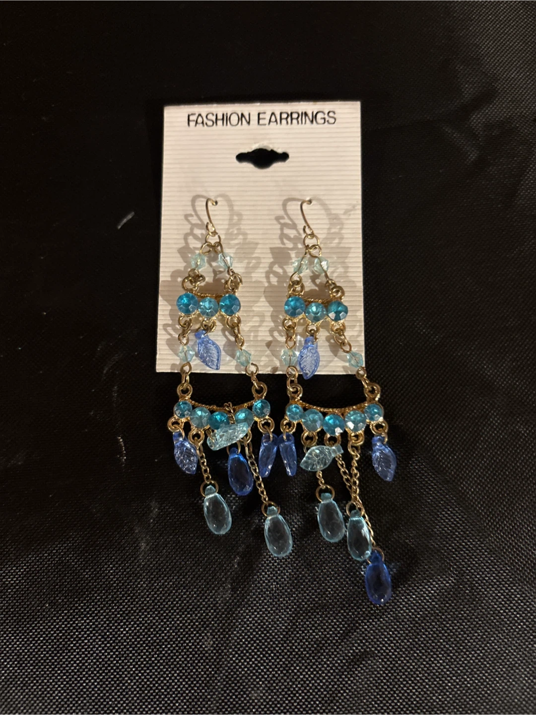 Fashion Earrings -  Chandelier Style Beads - photo 3