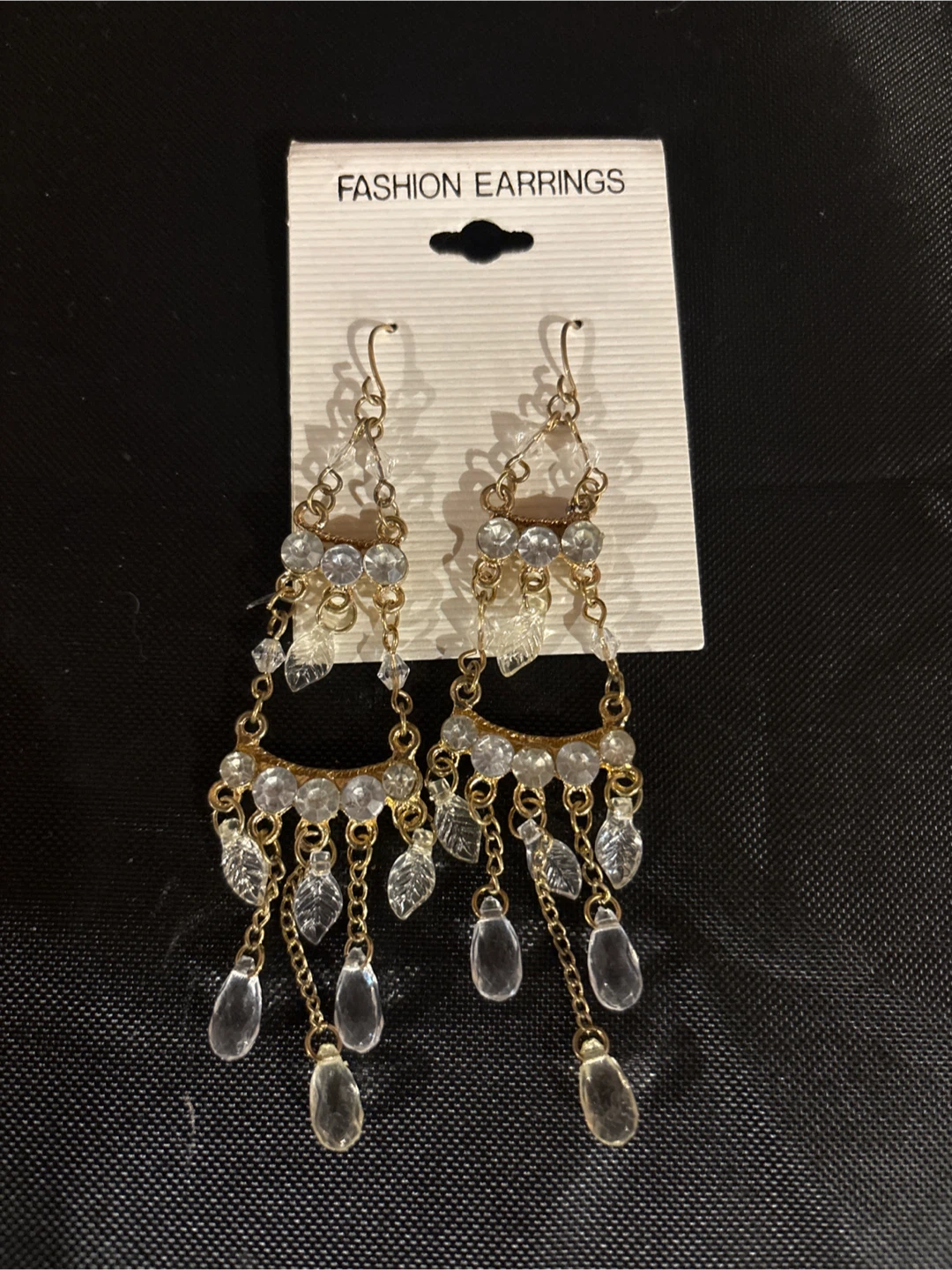 Fashion Earrings -  Chandelier Style Beads - photo 2