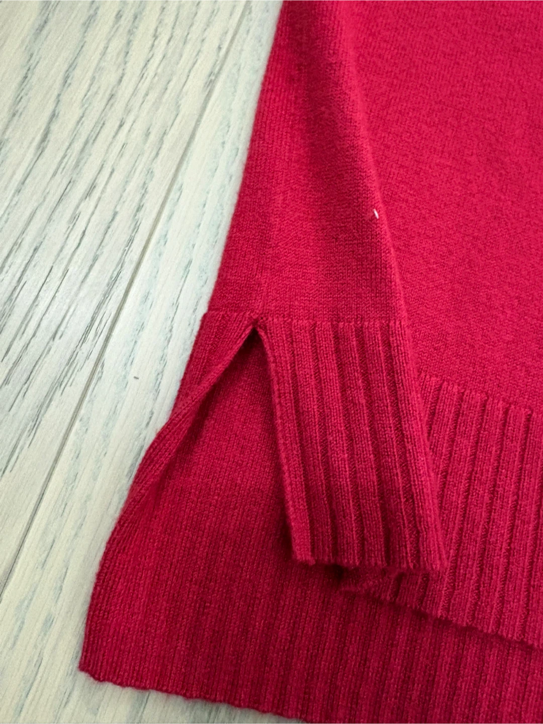Reitmans Red 3/4 Sleeve Sweater XS - photo 2