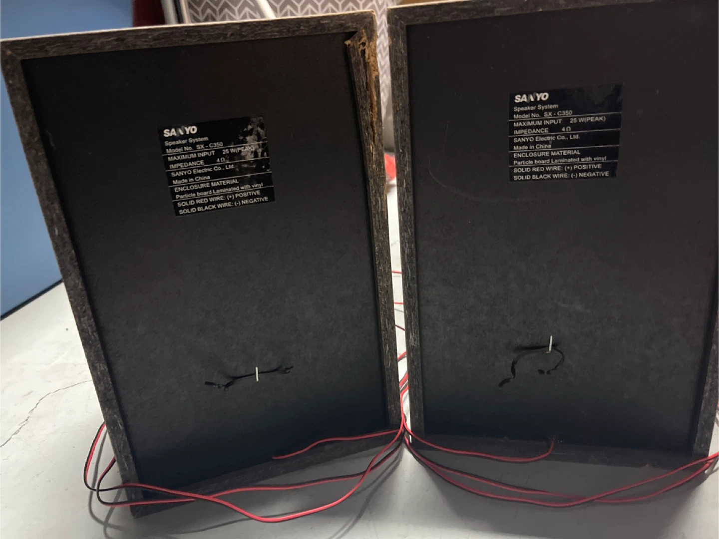 Sanyo SX-C350 Bookshelf Speakers - photo 4