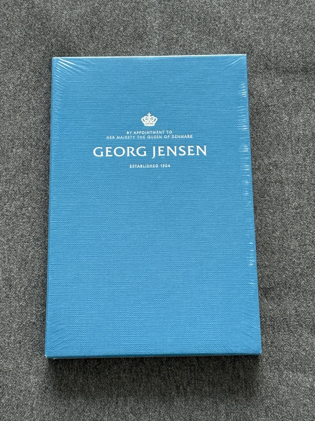 Georg Jensen Blue Notebook