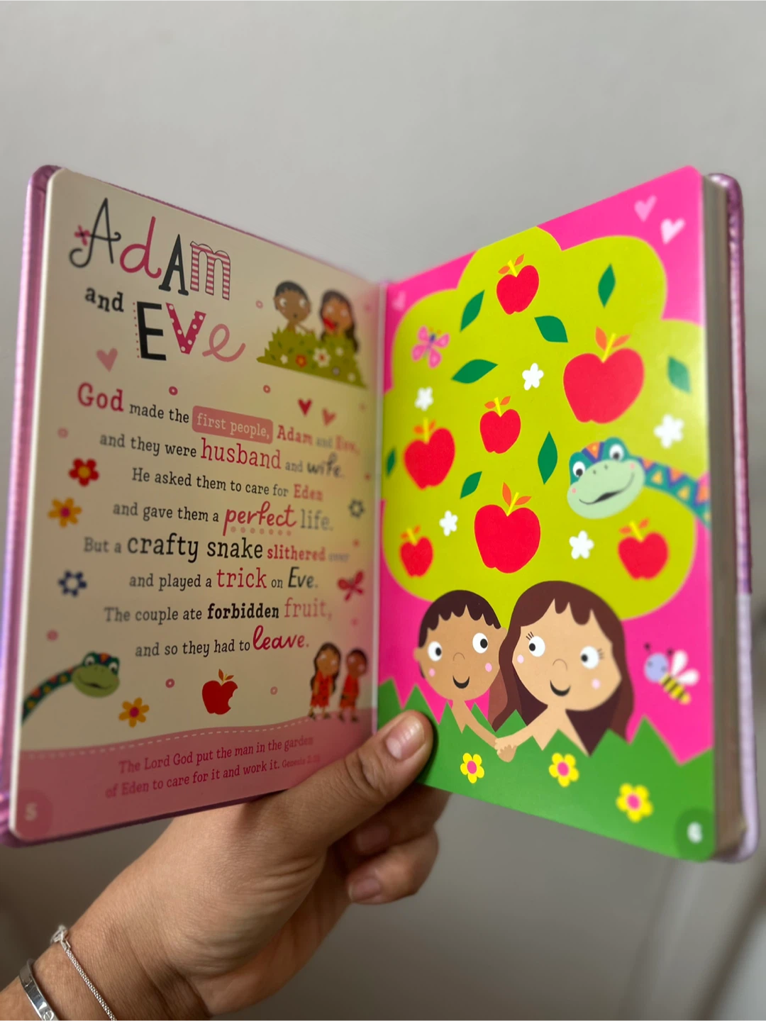 My pretty pink Bible with QR Code for ready along - photo 2