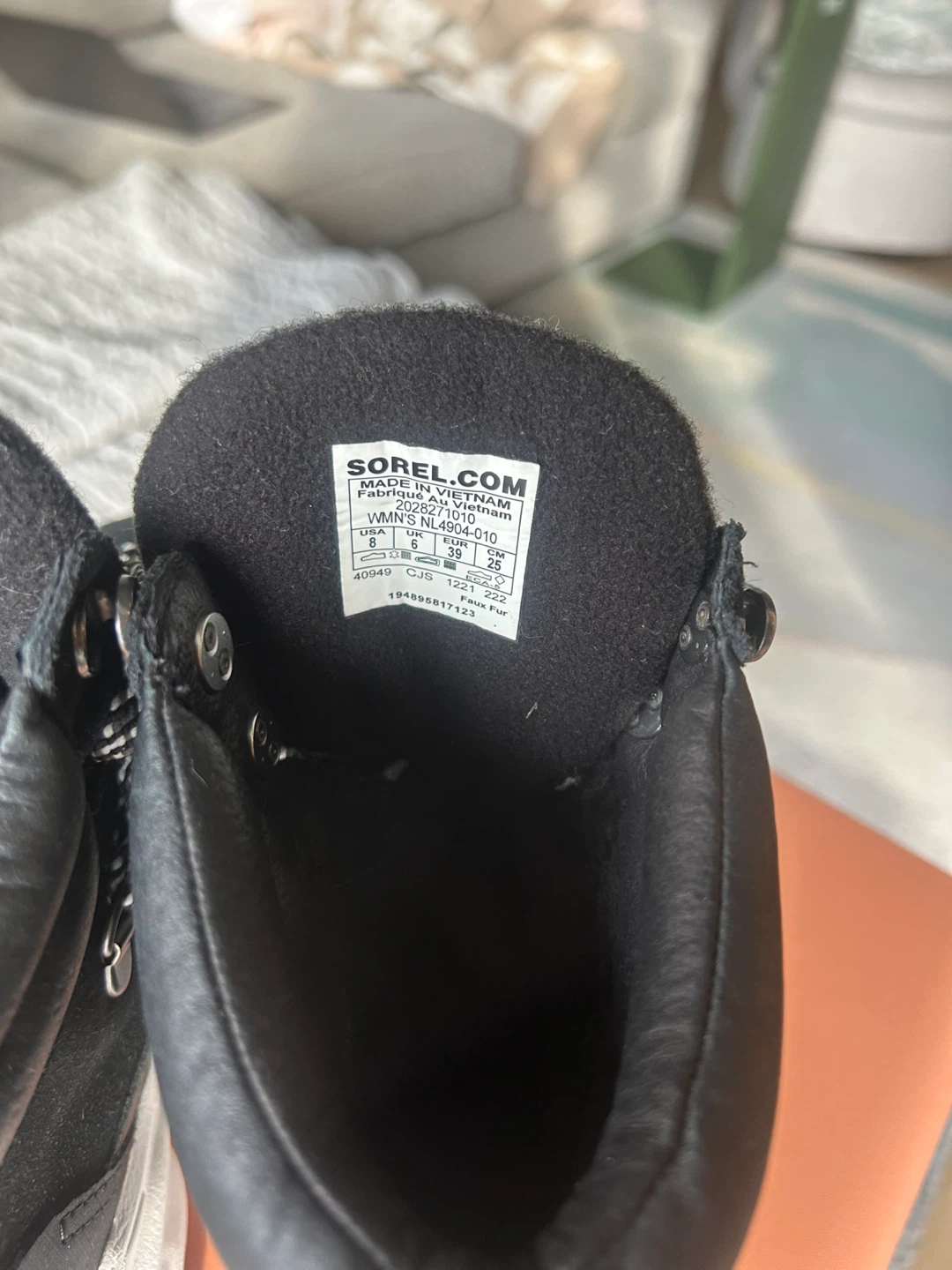 SOREL Women's Waterproof Winter Boots Size 8 Black - photo 4