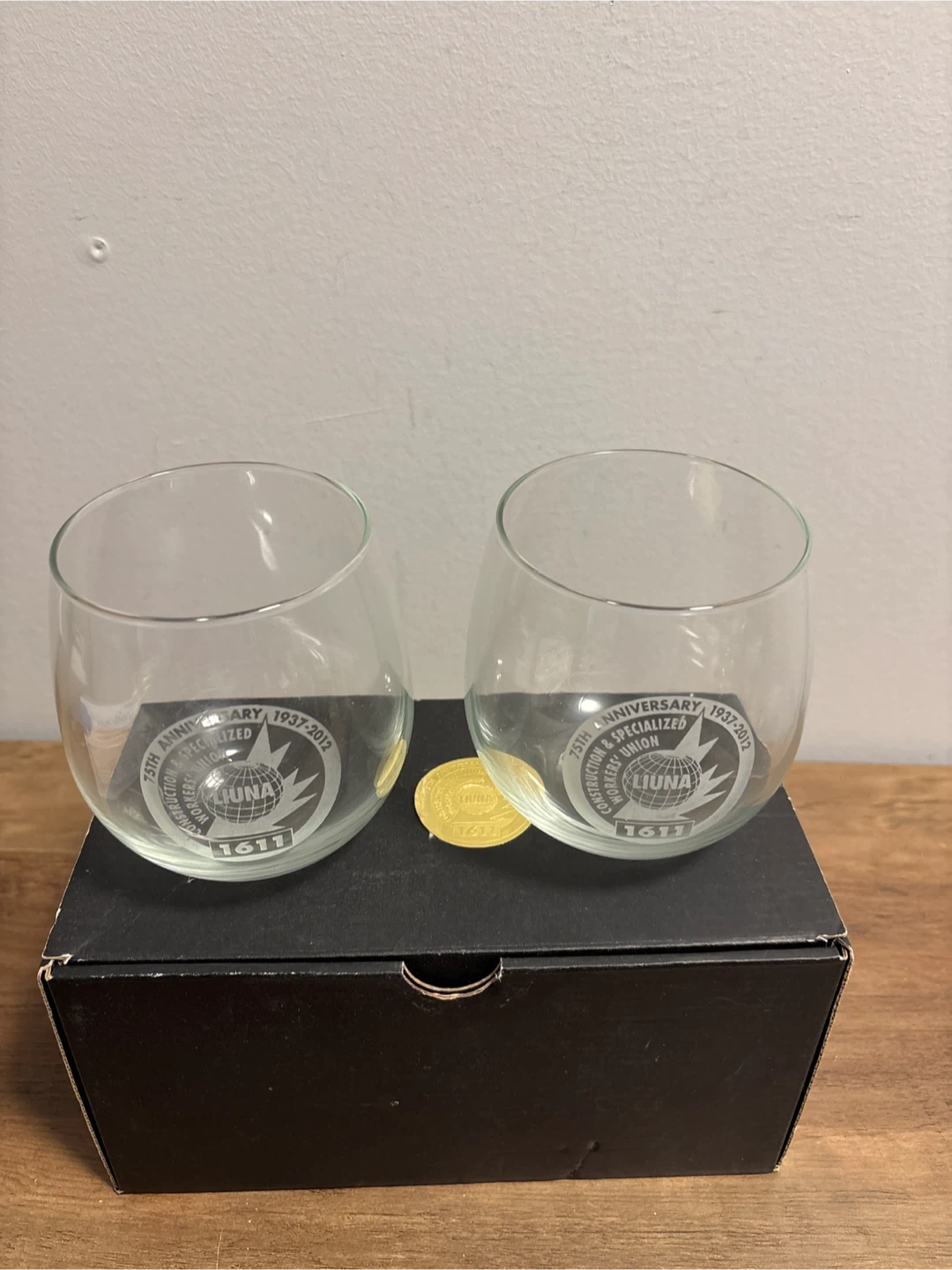 LIUNA 75th Anniversary Glasses (Set of 2) - photo 4
