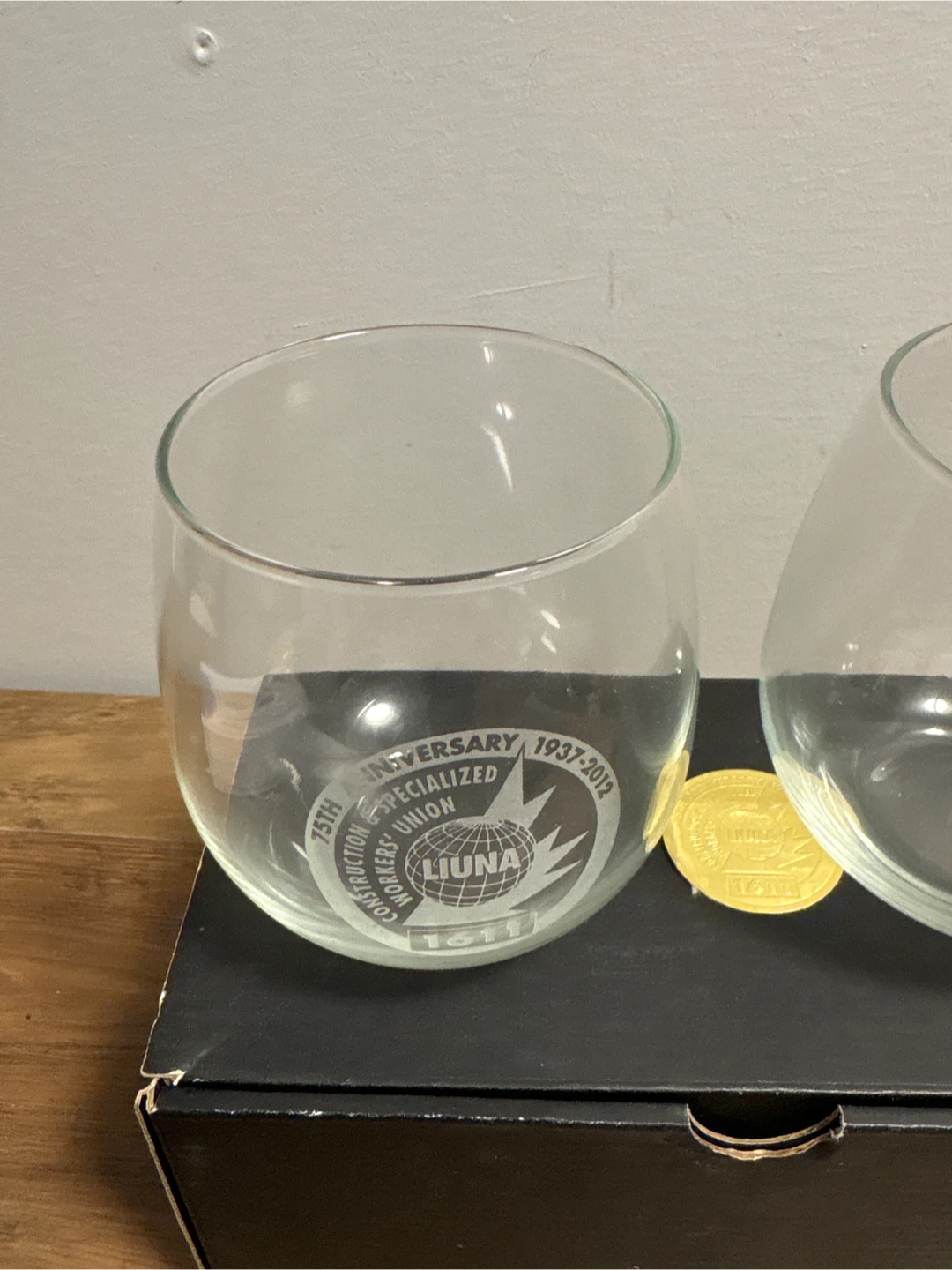 LIUNA 75th Anniversary Glasses (Set of 2) - photo 5