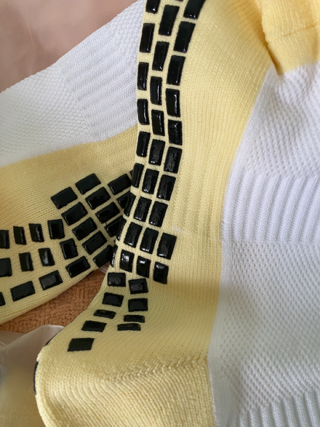 Grip Socks for Soccer, Size 6-11, White - photo 4