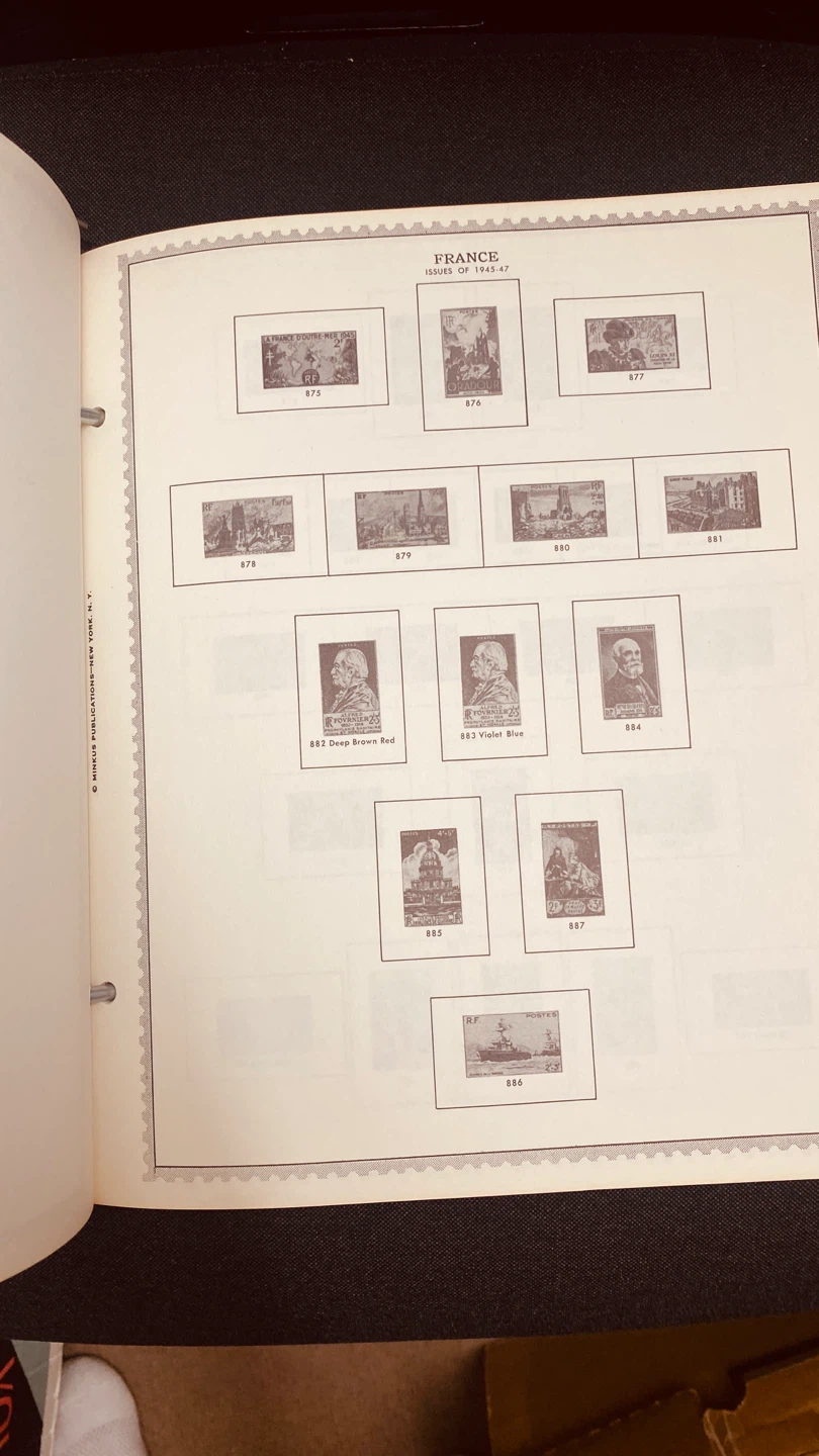 Minkus Publications France Stamp Album - photo 4
