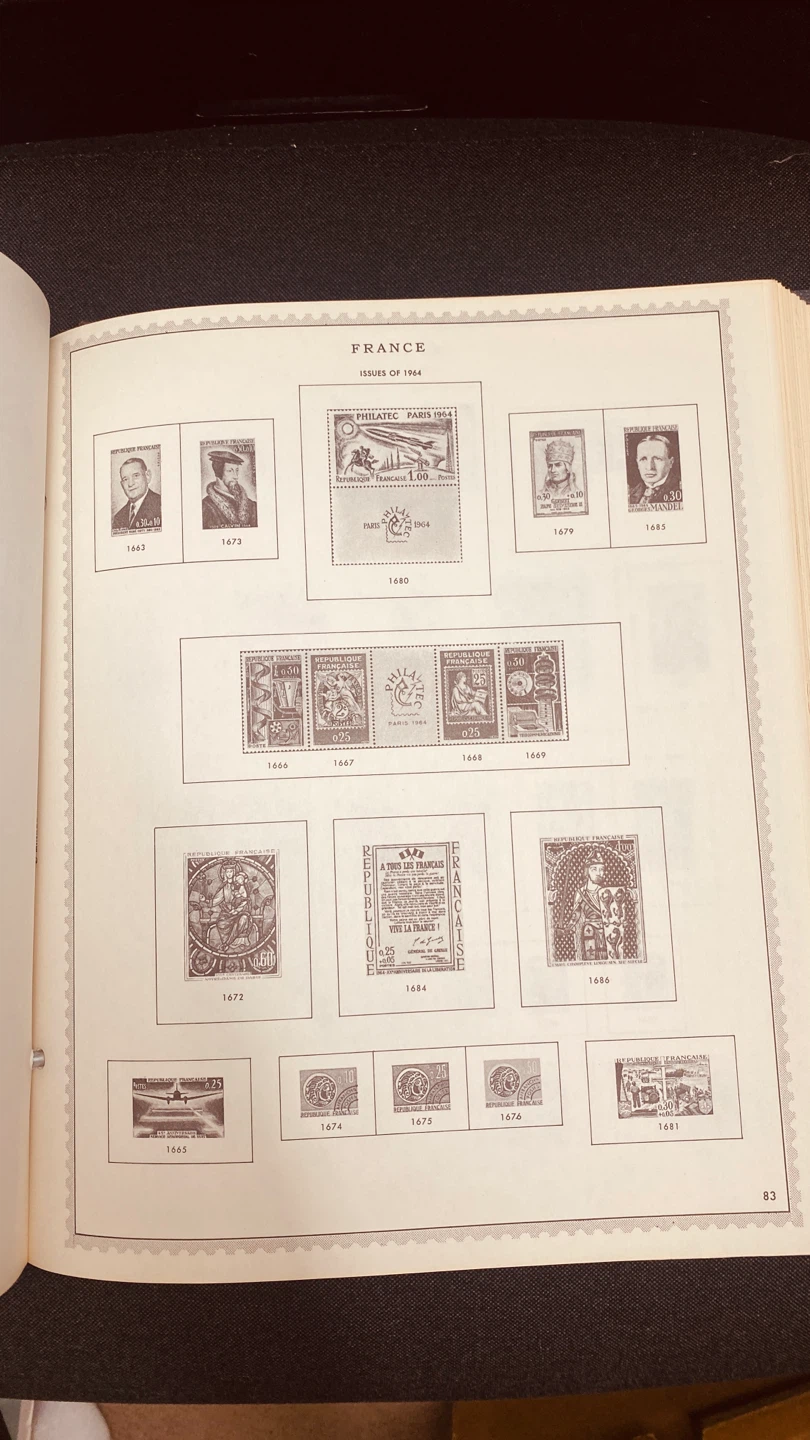 Minkus Publications France Stamp Album - photo 3