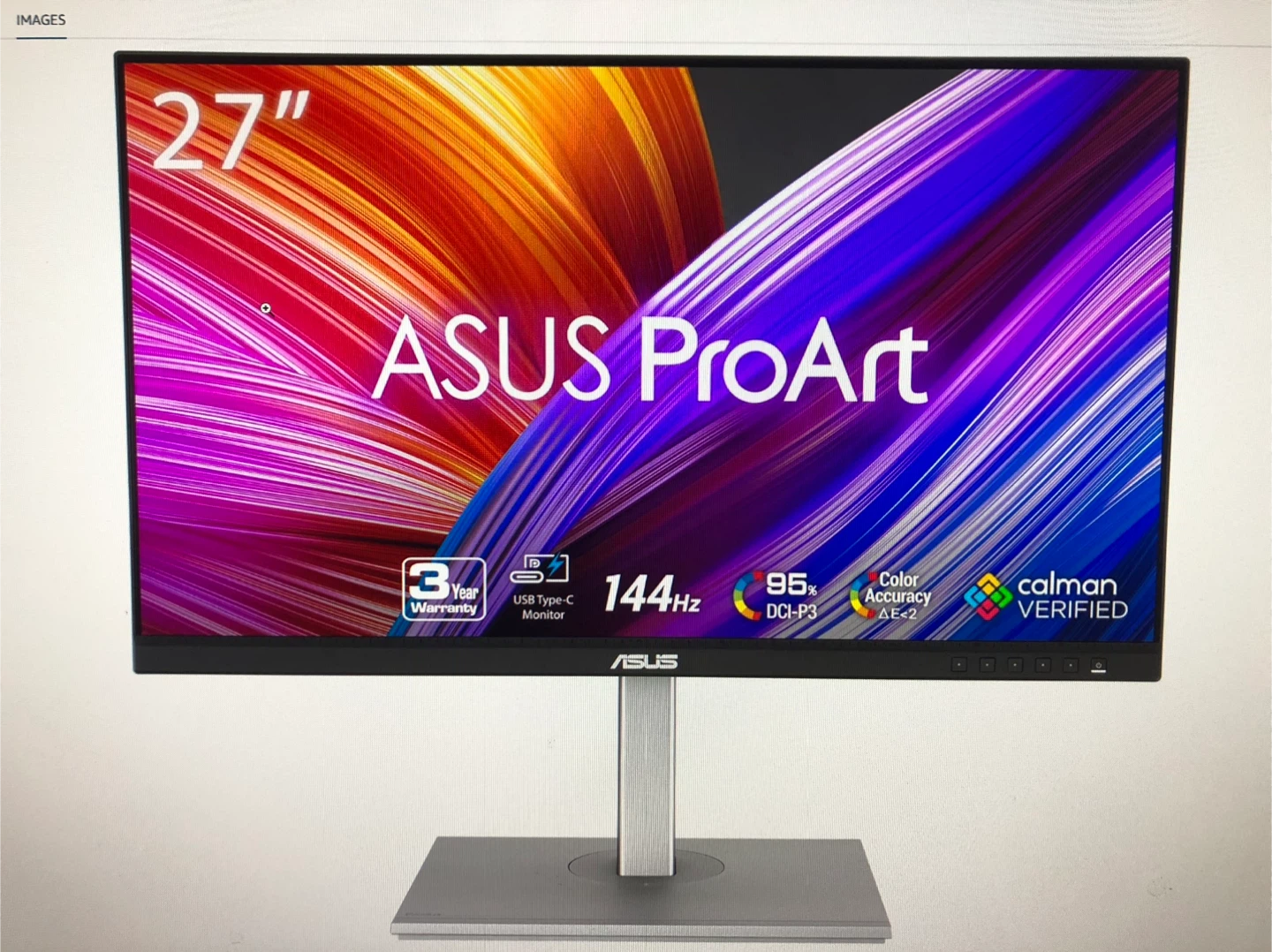 ASUS ProArt PA278CV 27" 144Hz USB-C Monitor - photo 5