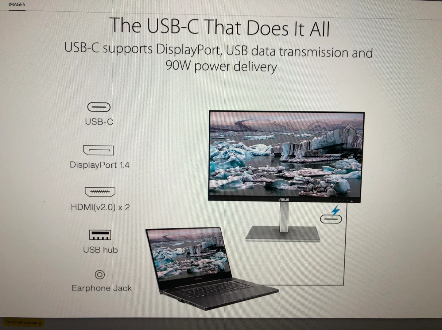ASUS ProArt PA278CV 27" 144Hz USB-C Monitor - photo 2