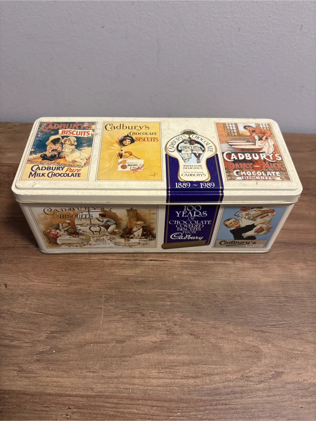Cadbury's 100 Years Chocolate Biscuits Commemorative Tin