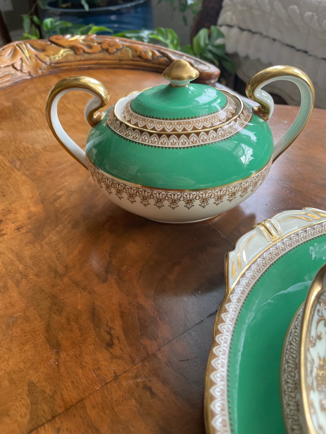 Meito China Hand Painted Tea Set - photo 2
