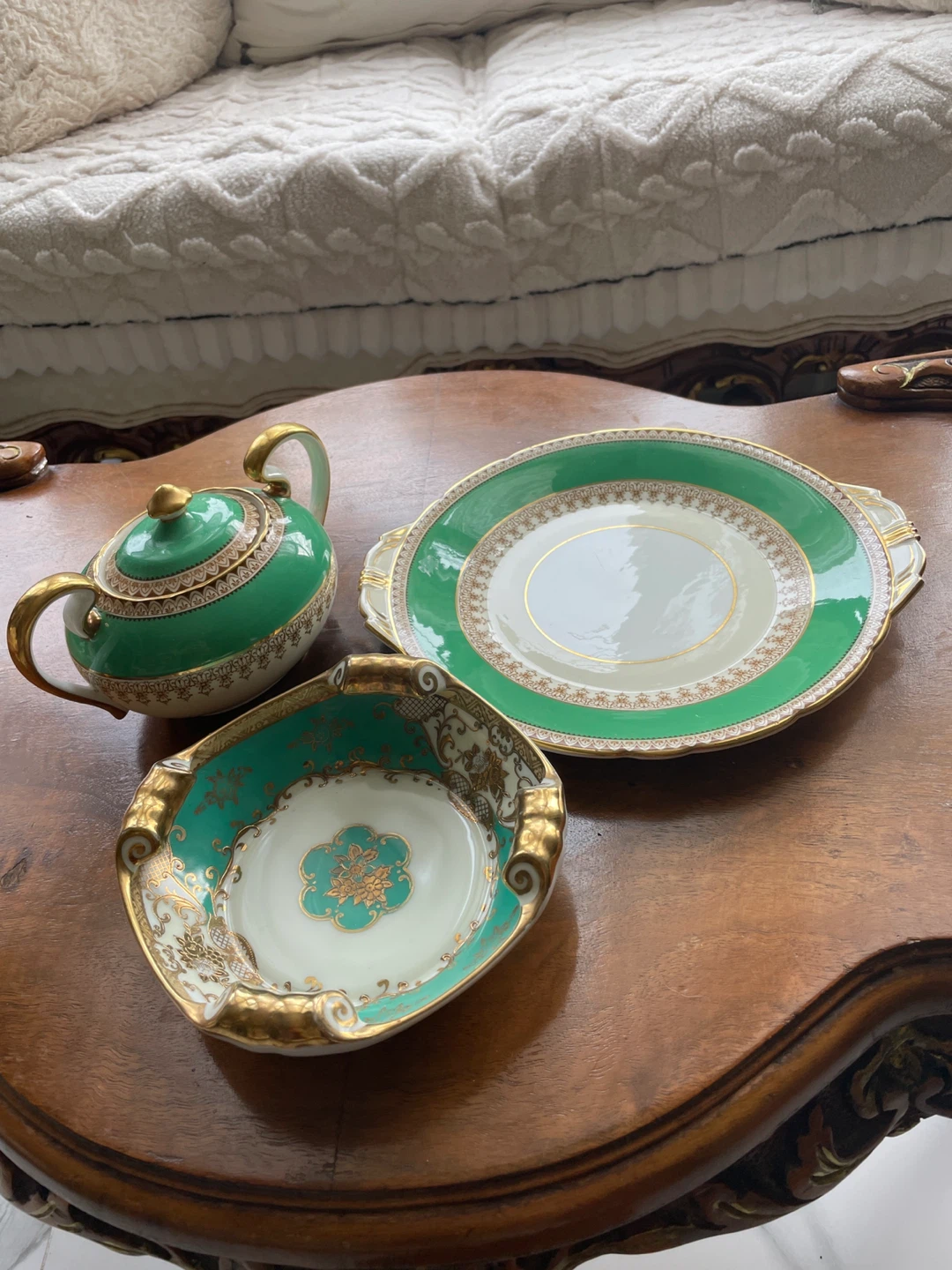 Meito China Hand Painted Tea Set - photo 3