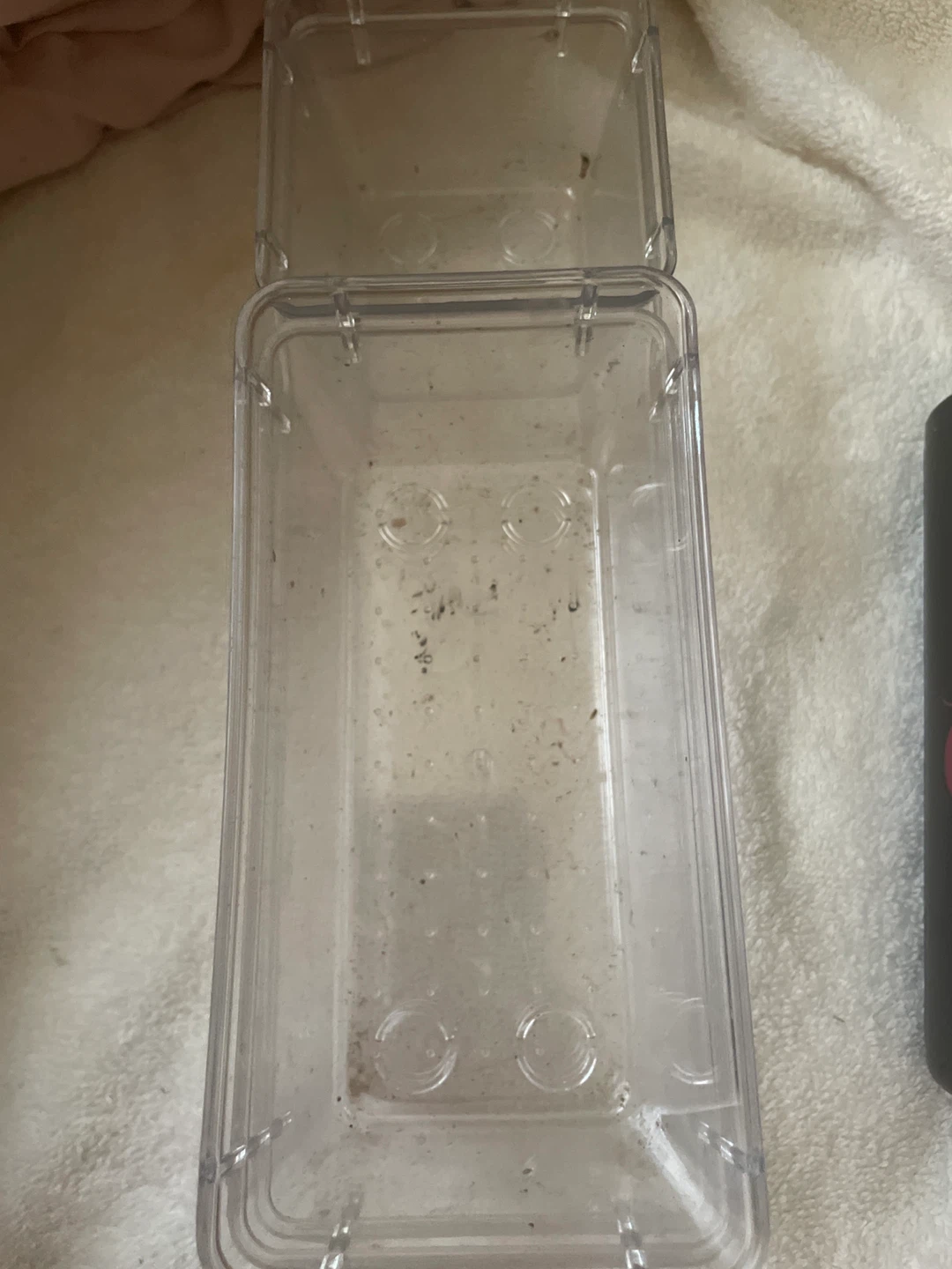 Clear Plastic Storage Container