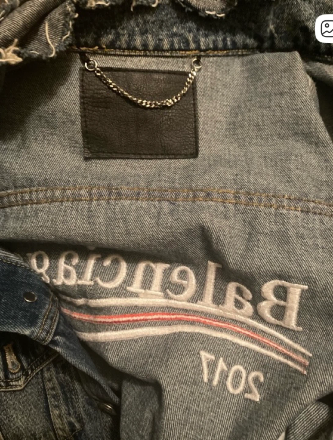 Balenciaga 2017 Denim Jacket - photo 4