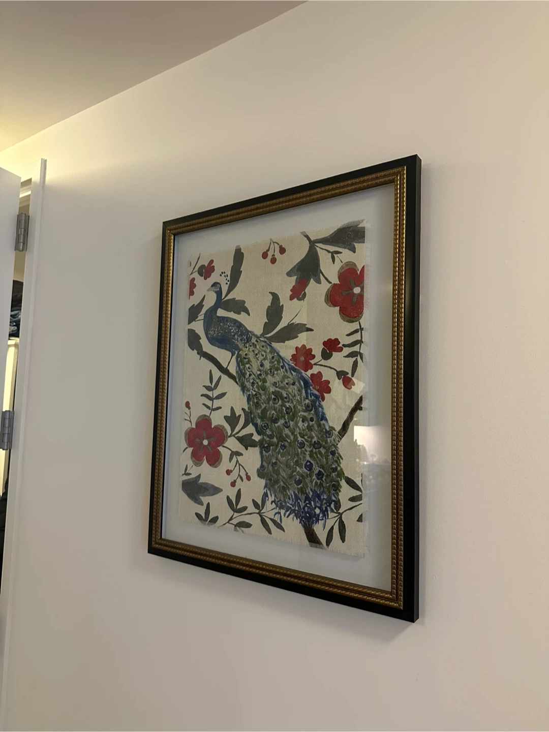 Framed Peacock Wall Art - photo 2