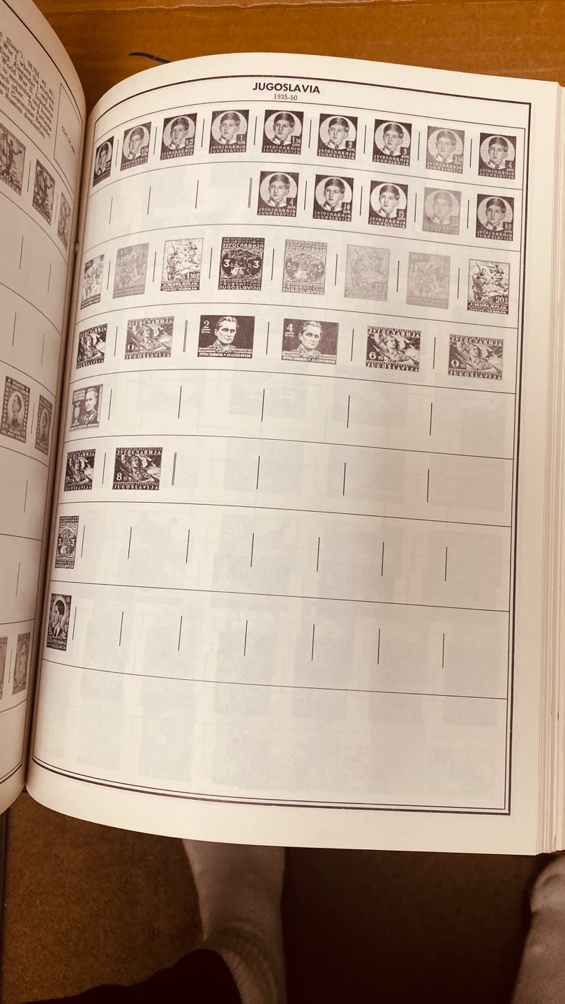 Senior Statesman Postage Stamp Album - photo 3