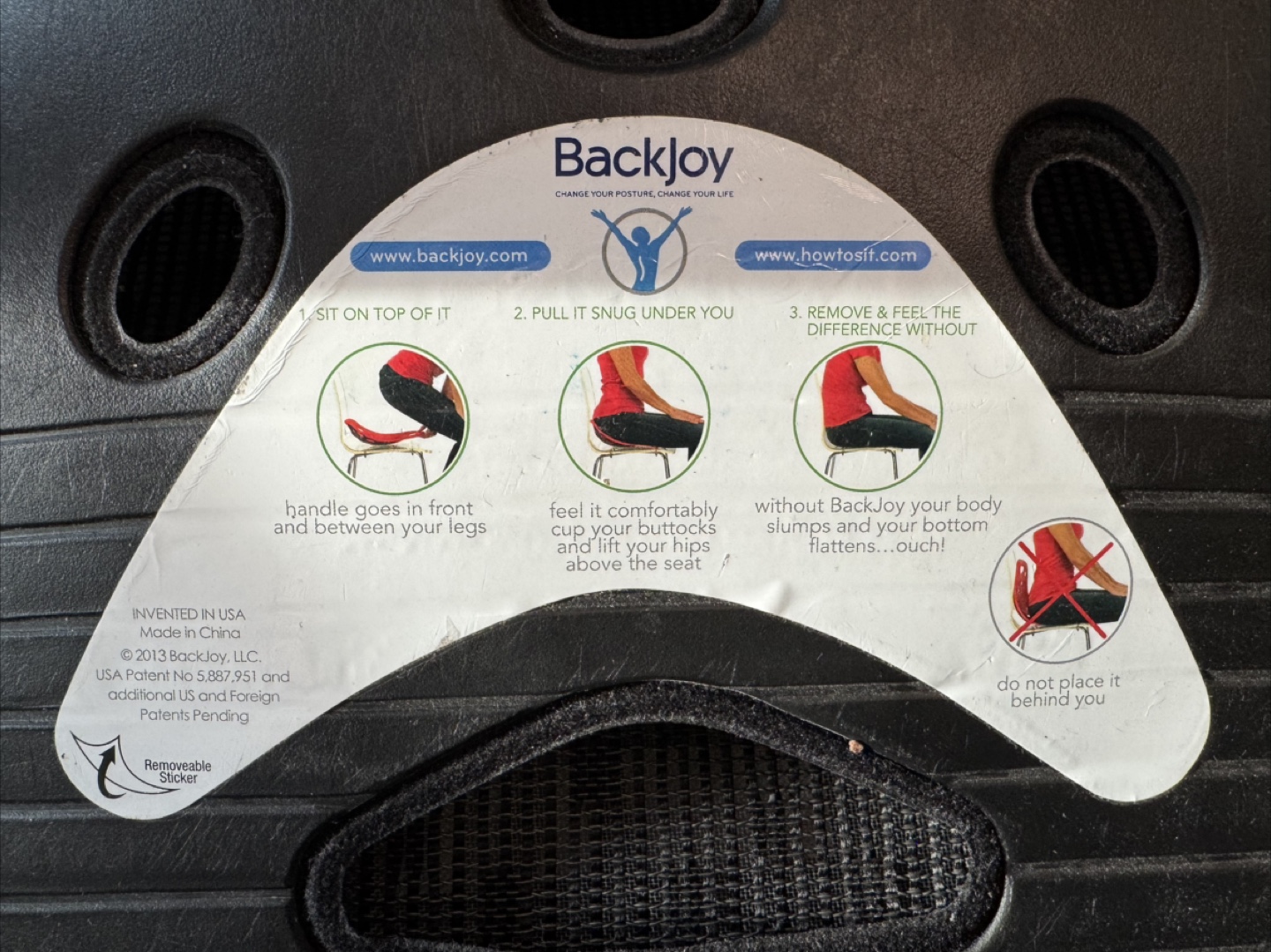 Backjoy Posture Seat - photo 3