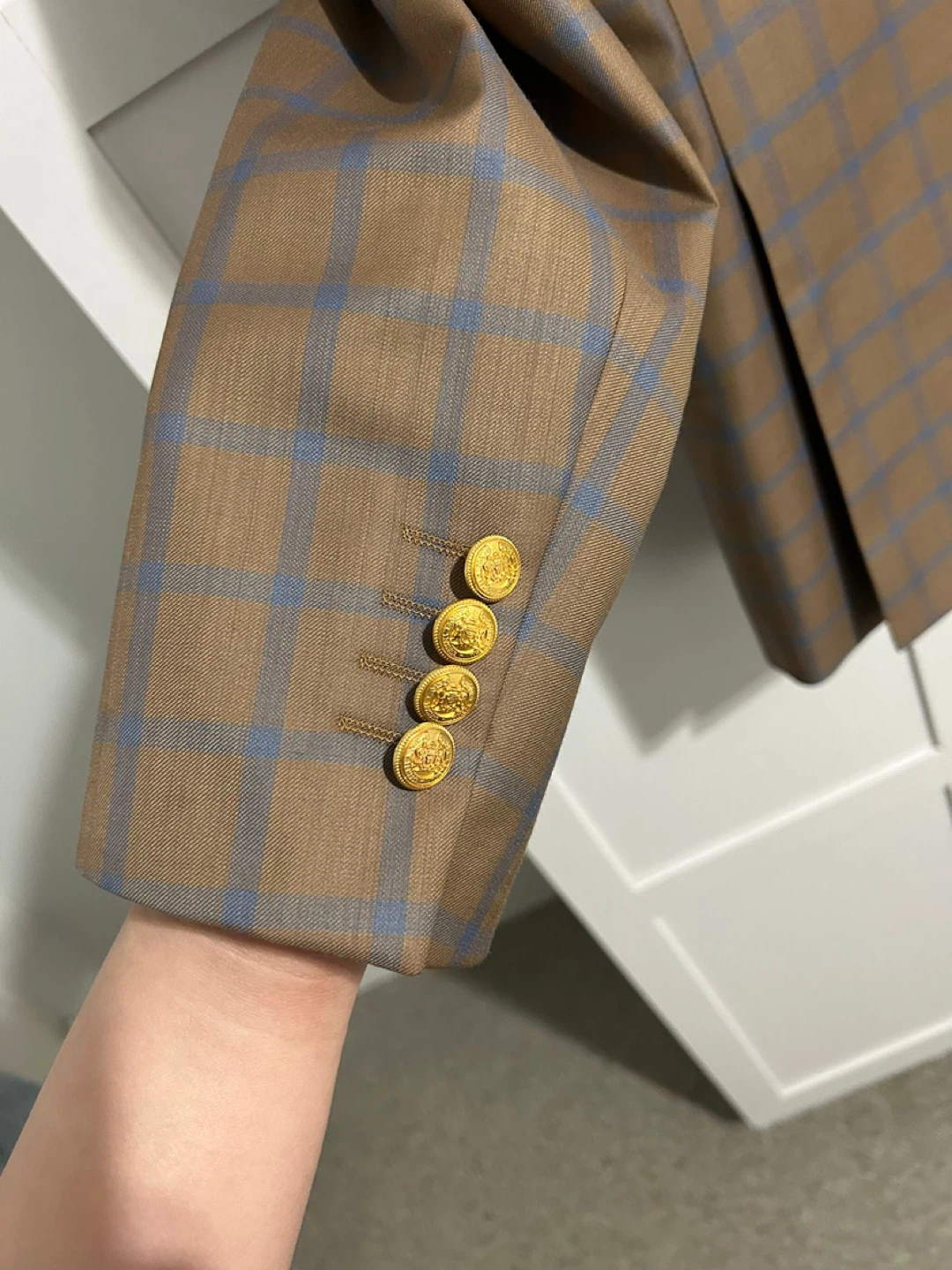 Marco Ferri Men's Plaid Blazer - photo 3